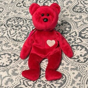 Ty Beanie Baby Valentina‎ bear Rare